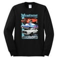 thumbnail image 2 of Wild Bobby, Mustang Ford Classics Cars and Trucks Men Long Sleeve Shirt, Black, Small, 2 of 6