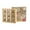 💖 Brown_New#1182, variant on Blaxill Noughts and Crosses Board Game | Tic Tac Toe Wooden Puzzle | Classic Tabletop Strategy Game for Indoor Entertainment | 13.5x13.5cm Compact Travel Size | 1 Set