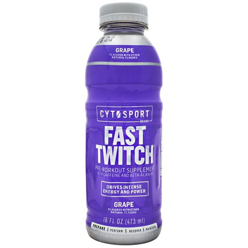 Cytosport Fast Twitch, Grape, 12 (16 fl oz.) Bottles - Walmart.com