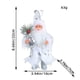 thumbnail image 3 of Colgante de Árbol de Navidad de Papá Noel de Pie, Regalo de Navidad, Adorno de Muñeca para Fiesta de Navidad, 3 of 3