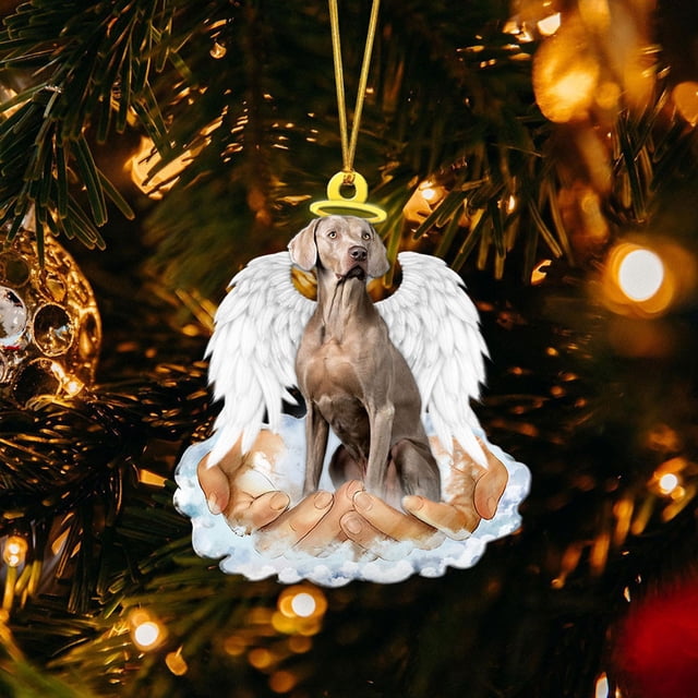 Xihbxyly Colgante de Perro Alado, Adorno para Árbol de Navidad, Adorno Navideño Único, Accesorio de Decoración para El Hogar, Regalo Perfecto para Familiares y Amigos, Ideal para Navidad y Año Nuevo,