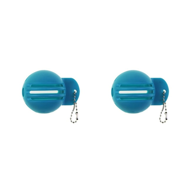 ZheElen Golf Marker Stencil Portable Fashionable Trendy Alignment Tools Double-sided Line Drawer Golfing Slides for Drawing Use Beads/Blue 2Set