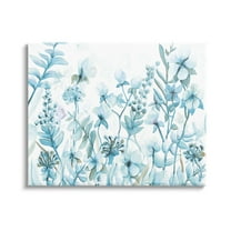 Stupell Industries Blue Lilac Wildflower Meadow Monochromatic Floral Bloom,30 x 24, Design by Dogwood Portfolio