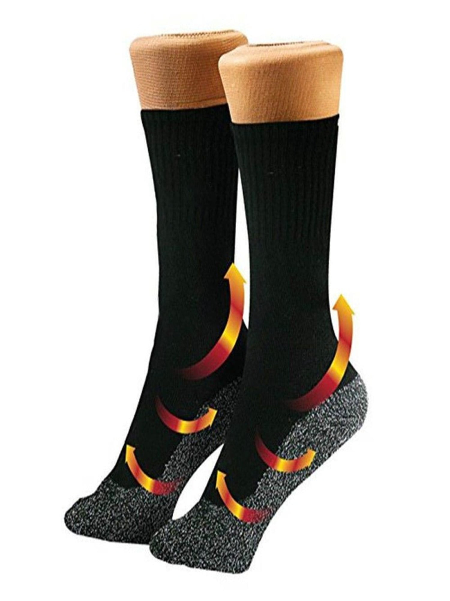 Men's Clothing 1 Pair 35 Below Winter Socks Aluminised Fibers Thermal ...