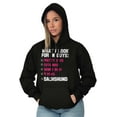 thumbnail image 4 of Cute What Look In Guys Dachshund Dog Hoodie Sweatshirt Women Brisco Brands X, 4 of 6