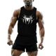 thumbnail image 3 of Camiseta sin mangas para hombre, transpirable, para entrenamiento, deportes al aire libre, transpirable, sencilla, ligera, con estampado de flores, de secado rápido, 3 of 5