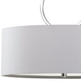 thumbnail image 6 of Safavieh Debonair 3-Light 18 in. Dia. Drum Adjustable Pendant, Chrome, 6 of 6