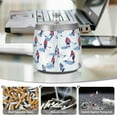 thumbnail image 6 of Yayeee Ashtray with Lid for Cigarette Smokeless Stainless Steel Home Ash Holder, Ice Rink, 6 of 7