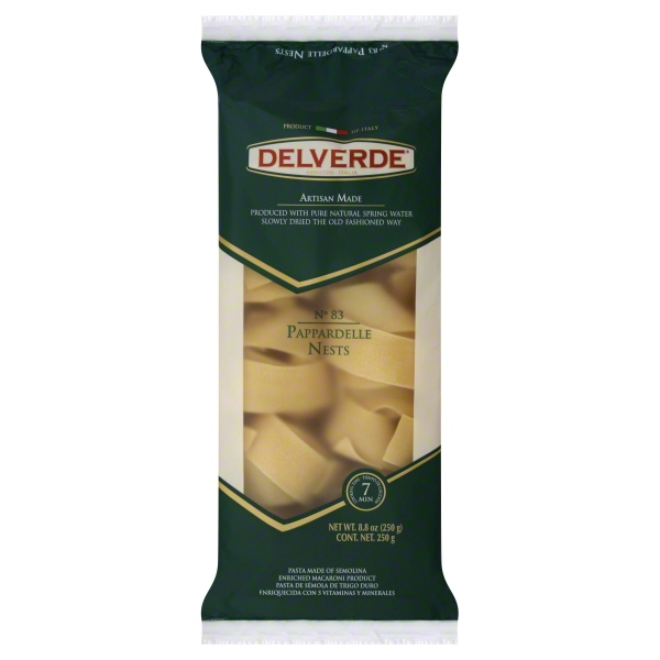 Delverde Delverde Pappardelle Nests, 8.8 oz