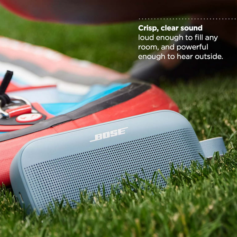 Bose Bluetooth Flex Blue Speaker, Stone Portable Waterproof Wireless SoundLink