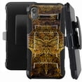 thumbnail image 1 of DALUX Hybrid Kickstand Holster Phone Case Compatible with Galaxy A10e 2019 - Brown Dragonfly, 1 of 2
