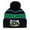 Grave digger, green, variant on Monster Jam Megalodon One Size Toddler Beanie Winter Hat Sky Blue / White OS Toddler