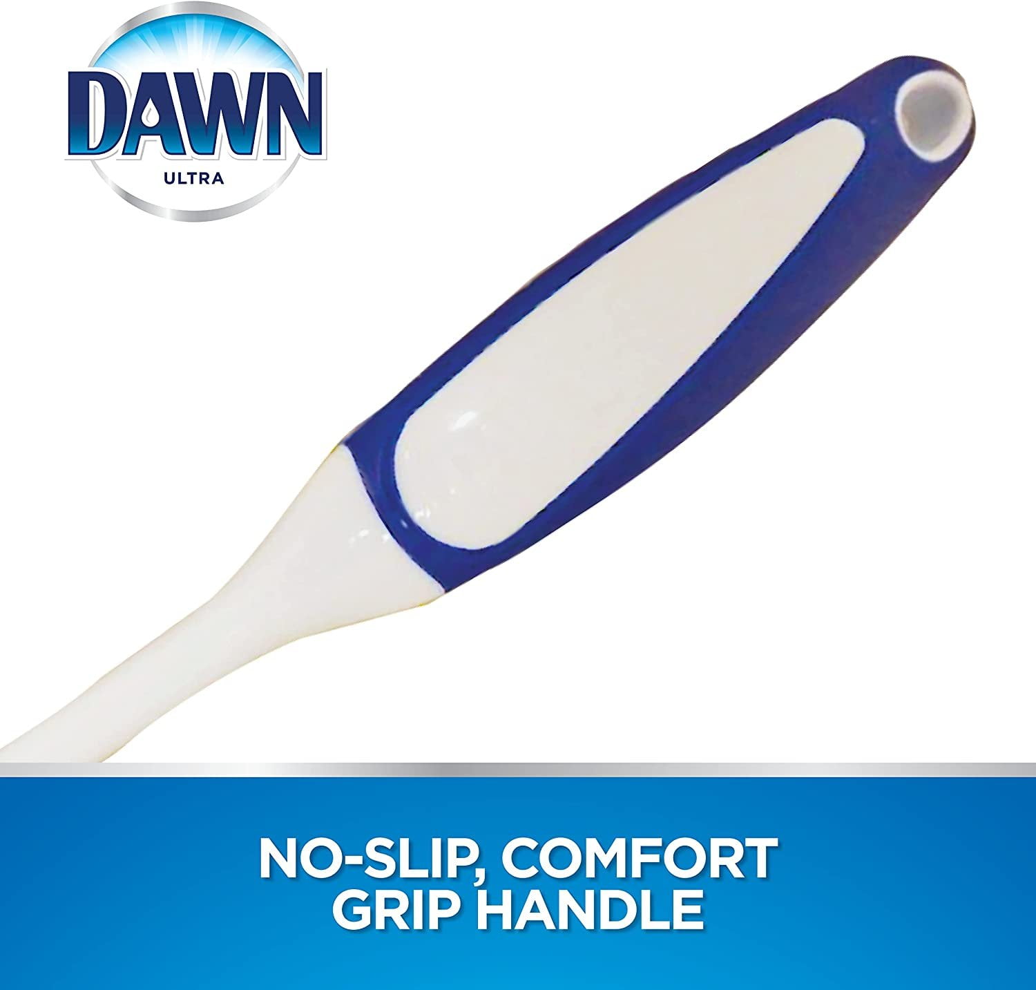 Dawn Ultra 11" Puff Glassware and Dish Cleaning Brush Wand with Sponge Head