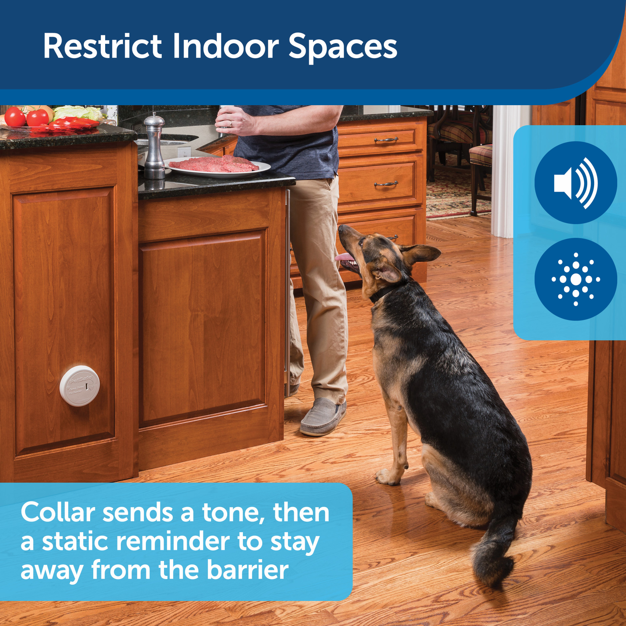 indoor pet barrier collar