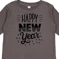 thumbnail image 4 of Inktastic Happy New Year in Hand Lettering Boys or Girls Long Sleeve Toddler T-Shirt, 4 of 5