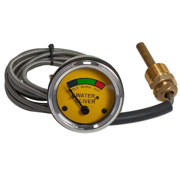 Water Temperature Gauge Fits White / Oliver Tractor 1E528 1K528E 608745A A528B 7A528B
