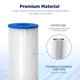 thumbnail image 4 of Cartucho de filtro de agua Membrane Solutions, 20 micrones, paquete de 4, 4 of 8