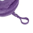 thumbnail image 5 of Unique Bargains 1 Pc Coin Purse Wallet Portable Backpack Shape Big Mouth Coin Purse Pouch Purple, 5 of 5