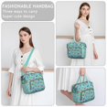 thumbnail image 6 of Light Blue Dinosaur Palm Pattern Womens Lunch Box for Work,Insulated Large Lunch Bag for Tween and Teen,Loncheras Para Mujer,Leakproof Adult Lunch Bag for Work,Beach,Travel,Picnic,Camping, 6 of 7