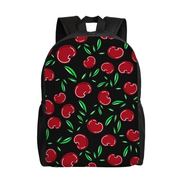 Balery Cherry Mochila - Mochila Estilosa y Duradera para Laptop de 15 Pulgadas con Tela Oxford Impermeable