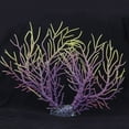 thumbnail image 2 of WEUVEB Coral Artificial Morado Para Acuario Con Base De Resina Y Material De Polietileno, 2 of 5