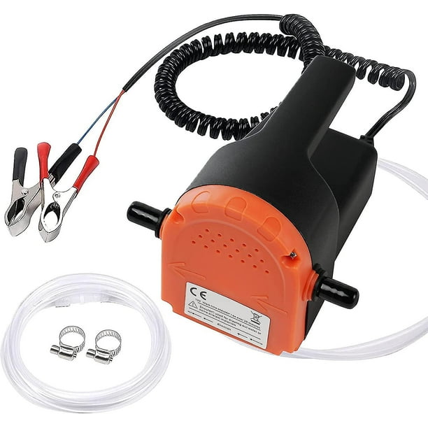 Flintronic 12v/80w Oil Change Pump Extractor With Tubes, Oil