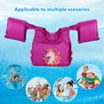 thumbnail image 2 of Los niños nadan el chaleco de los niños de la historieta flotan con el brazo del arnés del hombro para la piscina de la playa del mar de los niños del bebé Jadeshay A, 2 of 5