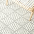 thumbnail image 6 of SAFAVIEH Natura Ulric Diamond Area Rug, Ivory/Grey, 6' x 6' Square, 6 of 8