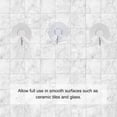 thumbnail image 3 of 16PCS 40mm Transparent Suction Cup Hooks Silicone Wall Hanger, 3 of 10