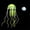 Yellow, variant on FAMTKT Fish Tank Fluorescent Glowing Beauty Artificial Fake Jellyfish Ornament Aquarium