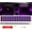 Purple, variant on Lot Waterproof 12''/15 DC 12V Motor LED Strip Underbody Light For Car Motorcycle
