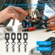 thumbnail image 3 of 4x RC Car Body Clips R Pins con soporte para 1/10 1/12 Redcat Axial (negro) Ndcxsfigh Nuevos Originales, 3 of 9