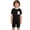 Black, variant on TSSOE Boys Girls Special Needs Adaptive Clothing for Kids Zip Back Romper Autism Sensory Anti-strip Jumpsuit Black 6