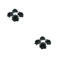 thumbnail image 4 of Paquete de 50 telas multicolores Cateissary para bodas y fiestas fibra de tela apariencia realista Negro 4.5 cm, 4 of 6