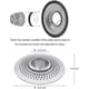 thumbnail image 2 of Drain Hair Catcher/bathtub Shower Drain Hair Trap/strainer Stainless Steel Drain Protector, 2 of 4