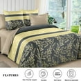 thumbnail image 2 of 3 Piece All Season Bedding Queen size Comforter Set, Ultra Soft Polyester Elegant Bedding Comforters, 2 of 5