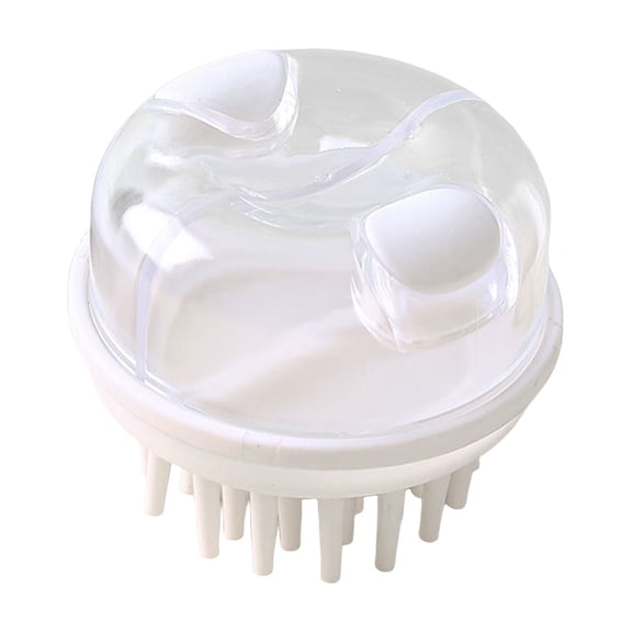 Massager Brush with Soft Silicone for Bathing and Coat Care on Dogs Cats