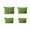 A-Green, variant on Red Waterproof Packing Cubes Set, Travel Organizer Pouches for Suitcase – Durable Polyester Bags for Makeup Electronics, Compact Storage for Weekend Getaway Gift