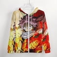 thumbnail image 4 of Fairy Tail Zip Up Hoodies Unisex Realistic 3D Print Sweatshirt Long Sleeve Hooded Jacket Coat S, 4 of 8