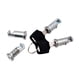 thumbnail image 2 of Cerraduras de barra transversal y llaves, conjunto de cilindro de cerradura, núcleos de cerradura prácticos y resistentes, cerraduras para, 2 of 9