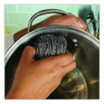 thumbnail image 4 of Stainless Steel Scrubber, Medium Size, Steel Gray, 72/carton | Bundle of 2, 4 of 5