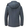 thumbnail image 3 of NEIKU Women's Skiing Snowboarding Jackets Fleece Hood Mountain Snow Coat Dargray XL, 3 of 7