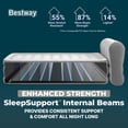 thumbnail image 5 of Bestway SleepSupport Air Mattress Twin 18” with Headboard, Built-in AC Pump, 5 of 11