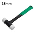 thumbnail image 1 of Rubber Hammer Tiles Knocking Floor Decoration Leather Hammer Leveling Hammer 35Mm, 1 of 6