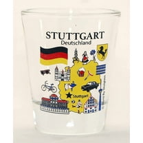 Stuttgart Germany Great German Cities Collection Shot Glass