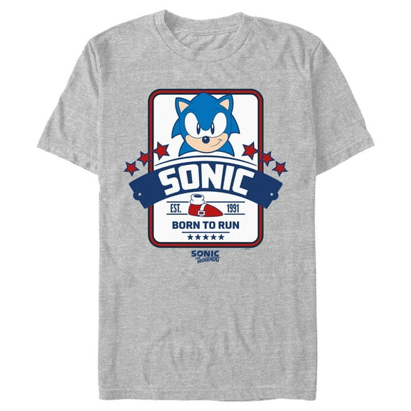 Men's Sonic the Hedgehog Born to Run Graphic T-Shirt