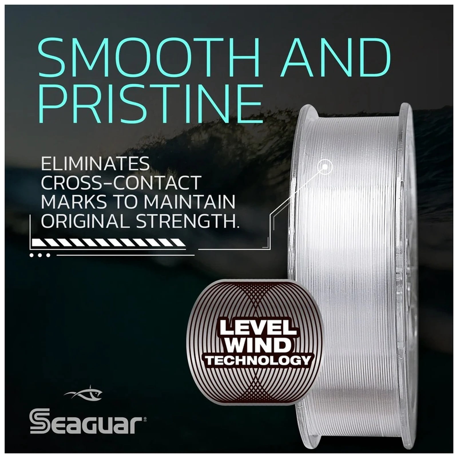 SEAGUAR Gold Label 6lb 50yd .007in Saltwater Fishing Line Leader (06GL50)