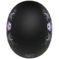 thumbnail image 4 of Fulmer Adult Shorty Motorcycle Helmet - DOT Approved - 301 TAC - Relic Purple, M, 4 of 4