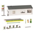 thumbnail image 4 of Faller 130345 Gas Station with Service Bay HO Scale Building Kit, 4 of 4
