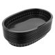 thumbnail image 1 of 12pcs Fries Plastic Burger Cestas Cestas de comida rápida Barras de bote en forma de bata (Negro) HOMEMAXS HaoMX11320526, 1 of 6